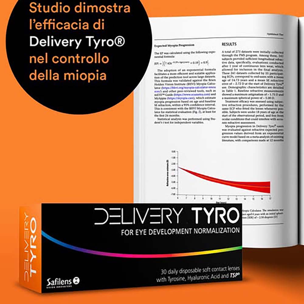 Safilens Delivery Tyro: le lenti a contatto che rallentano la miopia nei bambini