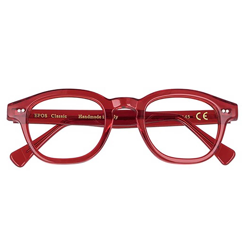 montatura per occhiali da vista epos bronte 3 rosso
