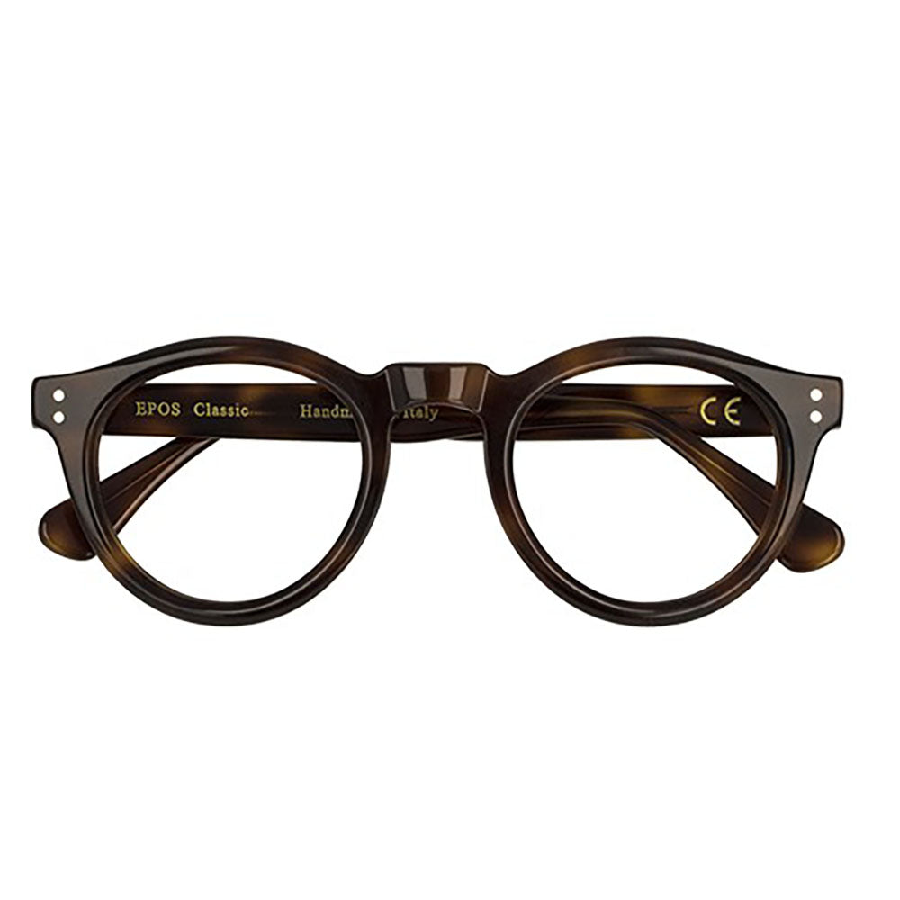 round retro tortoise eyewear by epos model calle argos 2 is bold and retro eyeglasses
