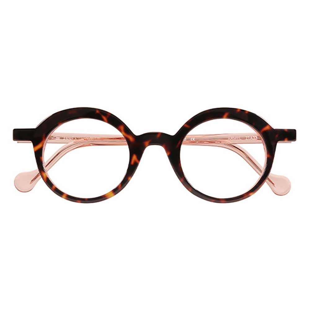 torotise rose roudn eyewear for woman with small faces