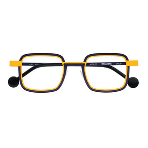yellow blue rectangular eyewear anne et valentin welldone