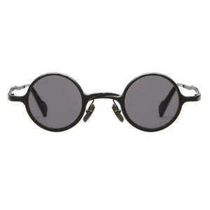 occhiali da sole in metallo maltellato fresato made in italy kuboraum z17 